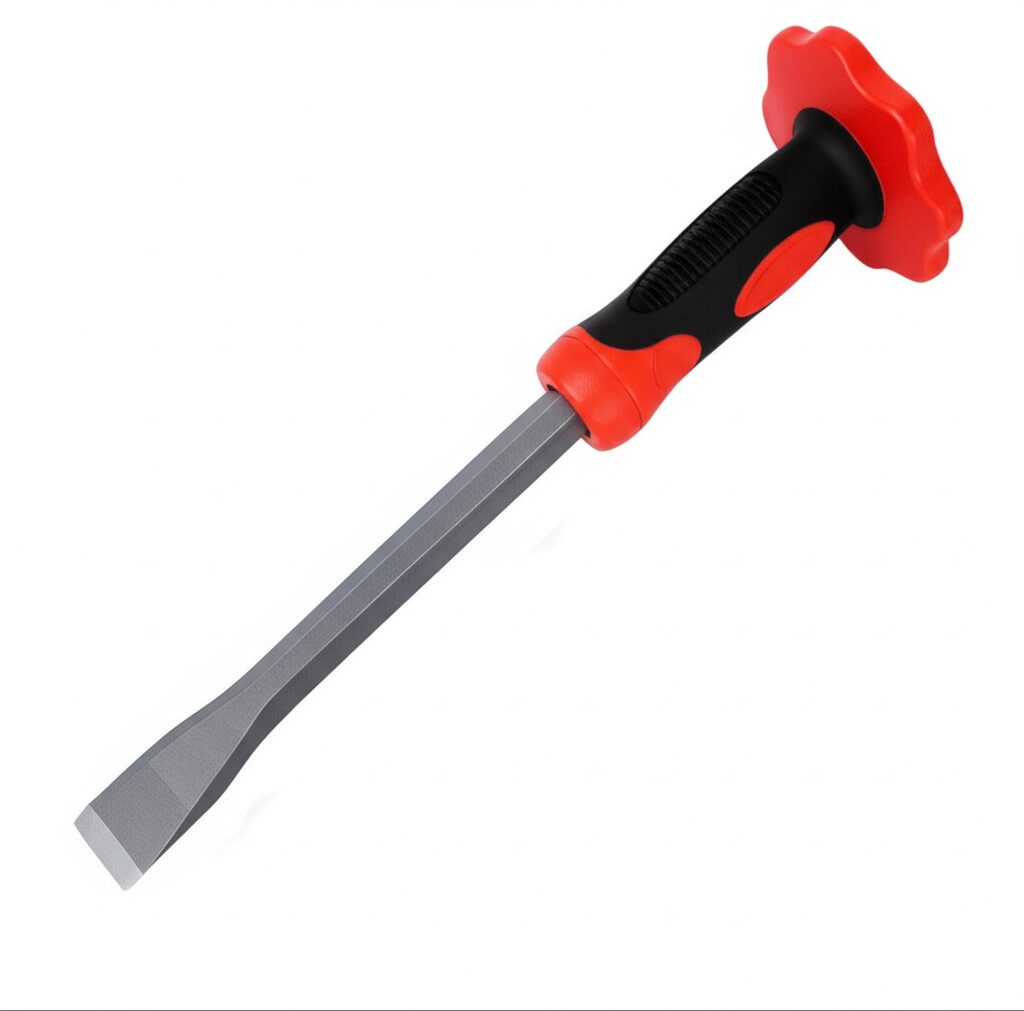 Flat Chisel with Grip 12-inch