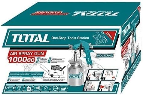 TOTAL Air Spray Gun 1000CC