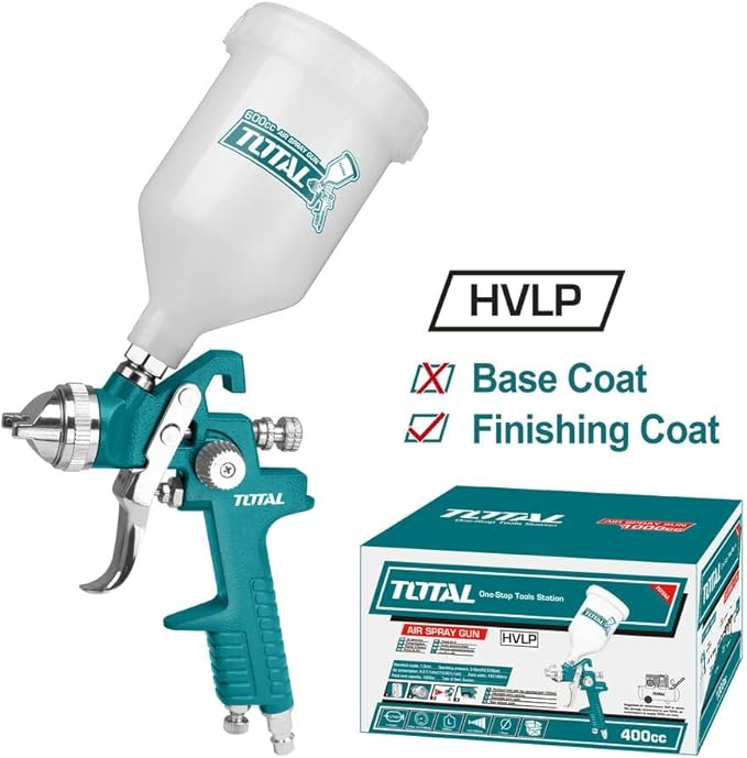 Total TAT10601 600CC HVLP Air Spray Gun - View 2