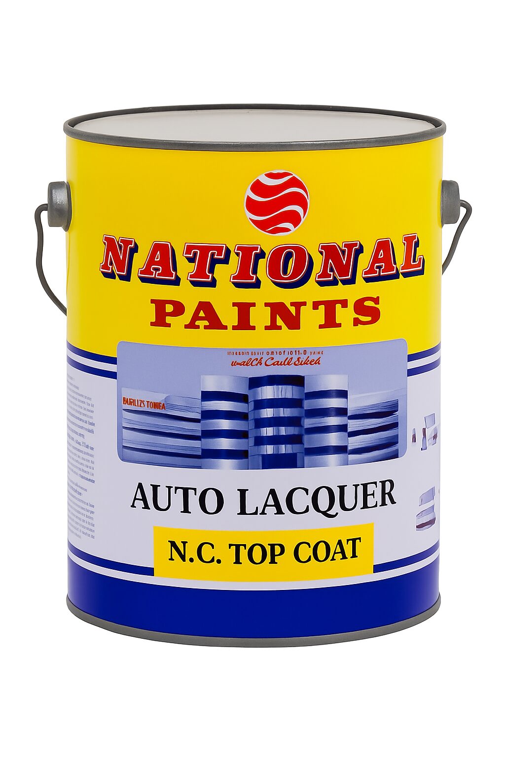 National Paints 4L NC Auto Lacquer Top Coat 345