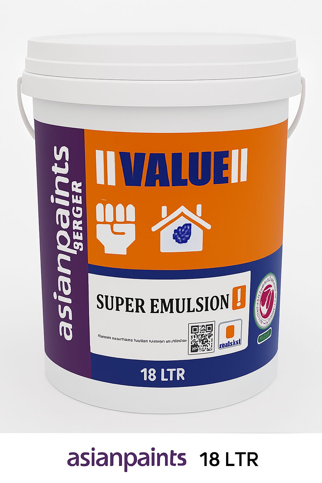 Asian Paints Berger Value Super Emulsion 18 L