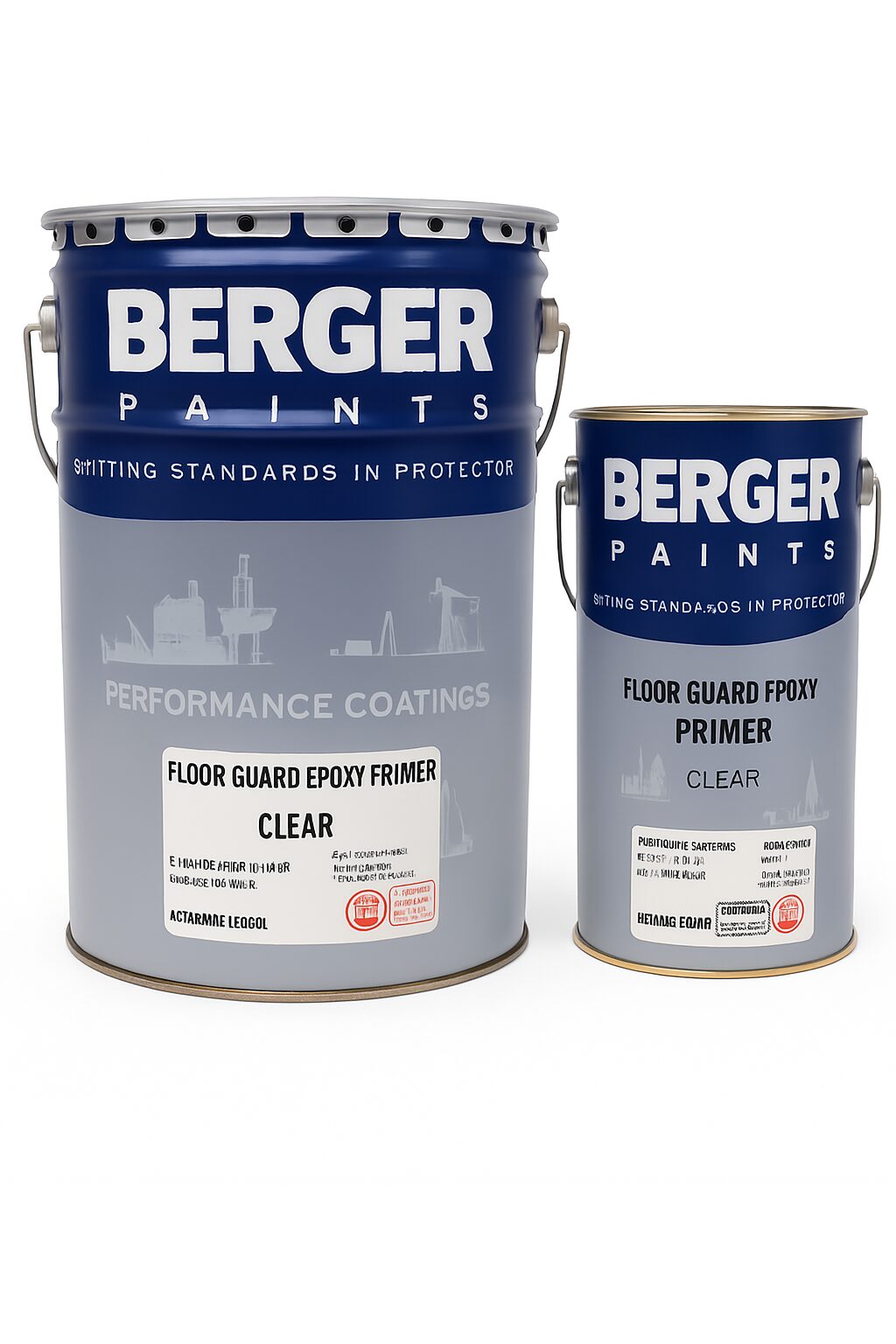 Asian Paints Berger Floor Guard Epoxy Primer White
