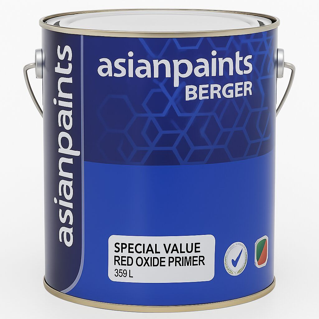 Asian Paint Berger Special Value Red Oxide Primer - 3.6