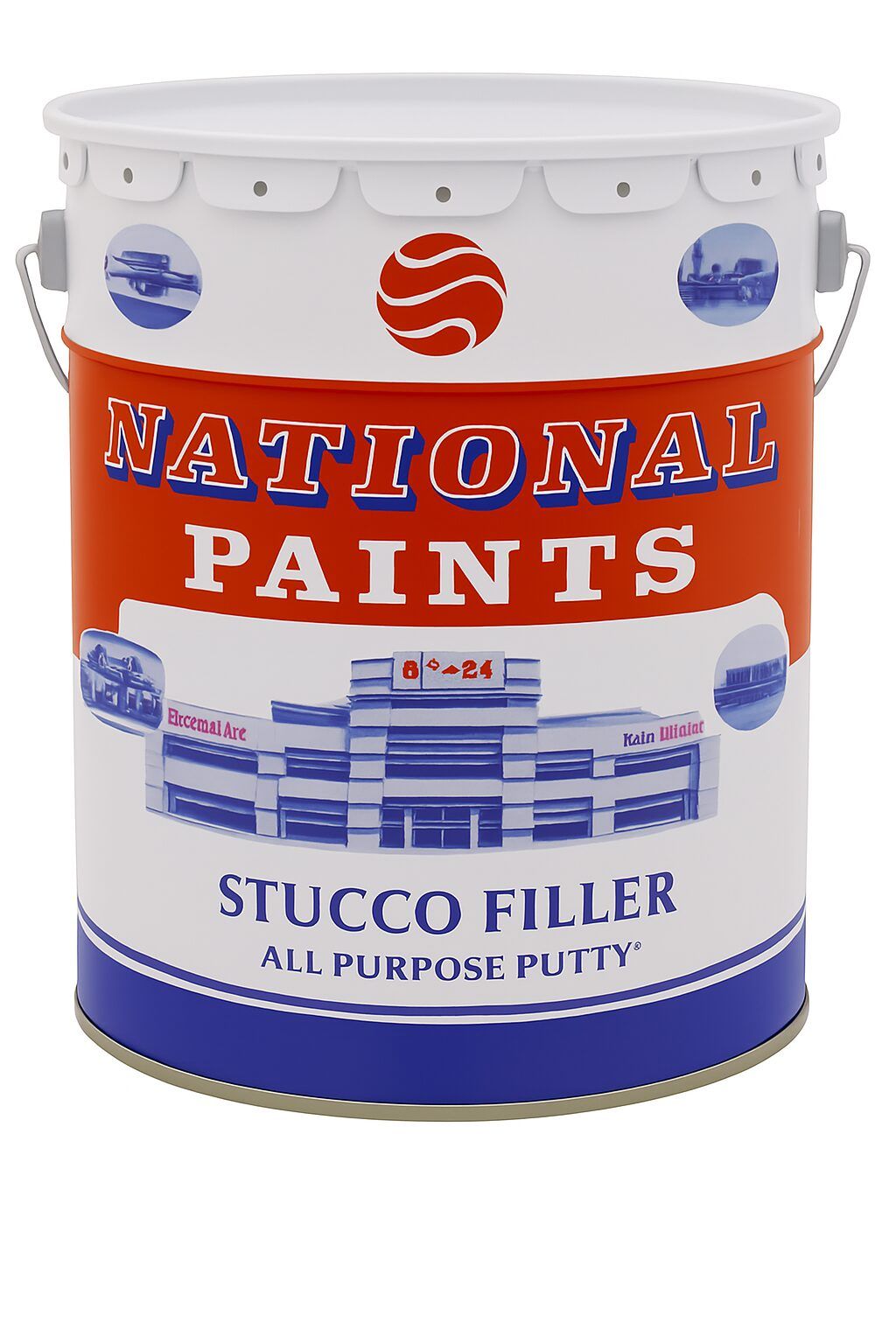 National 18L Paints Stucco Filler