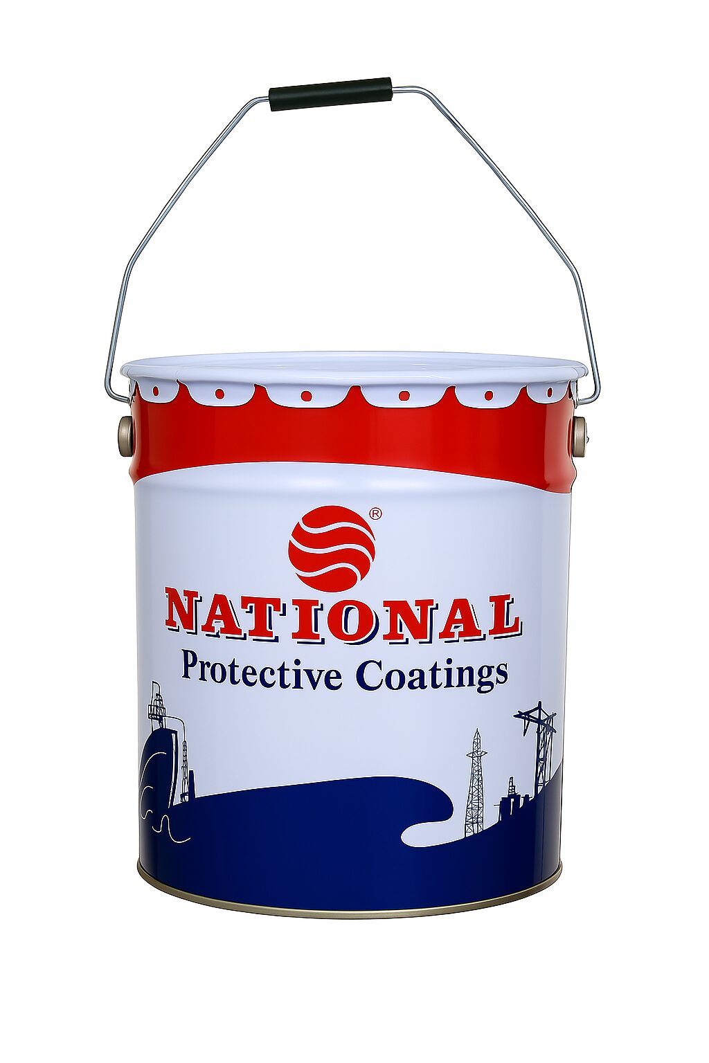 National Eggshell Anti-Fungal Emulsion (Matt) 18L 890 Black