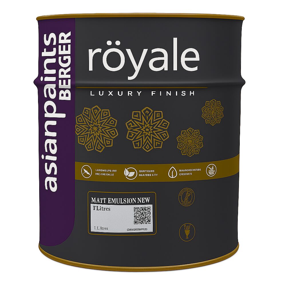 Asian Paints Royale Luxury Matt Emulsion 1L, W1