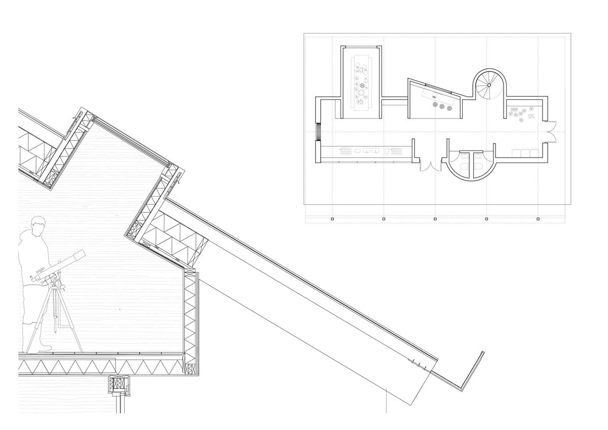 a house for visitors