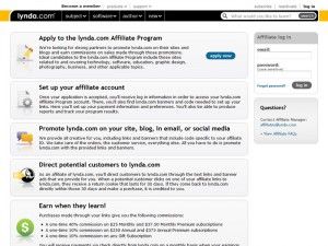 Lynda Affiliate Program logo