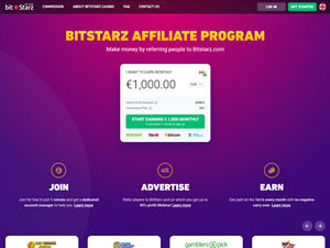 BitStarz Affiliates logo