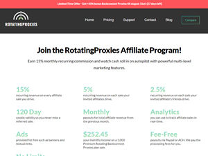 RotatingProxies Affiliate Program logo