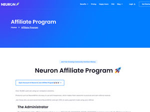 NeuronWriter Affiliate Program logo