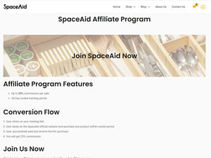 SpaceAid Affiliate Program logo