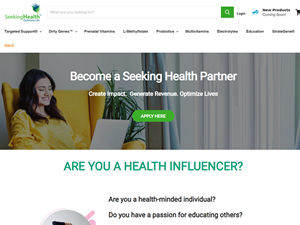 Seeking Health logo