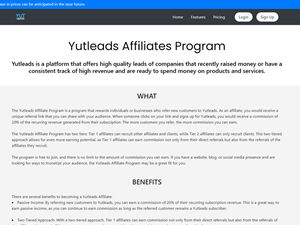 Yutleads Affiliate Program logo