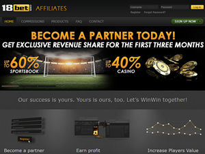 18Bet Affiliates logo