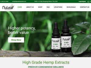 NuLeaf Naturals logo