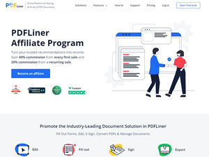 PDFLiner Affiliate Program logo