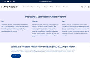 i Love Wrapper Affiliate logo