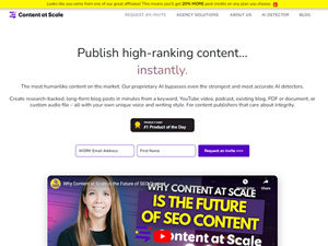 Content at Scale logo