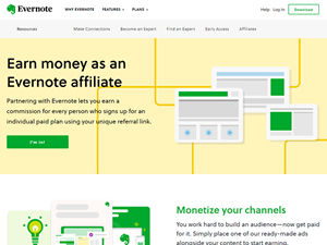 Evernote Affiliate Program logo