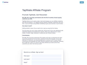 Tapfiliate Affiliate Program logo