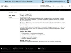 Sephora Affiliate Program logo