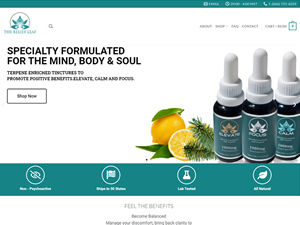 The Relief Leaf logo