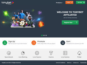 TonyBet Affiliates logo