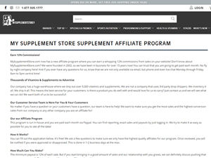 My Supplement Store logo