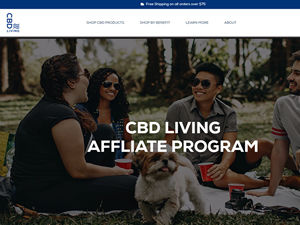 CBD Living Affiliate Program logo