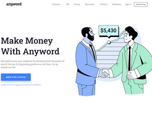 Anyword Affiliate Program logo