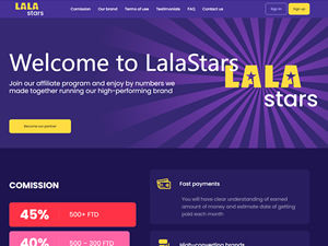 LalaStars Affiliates logo