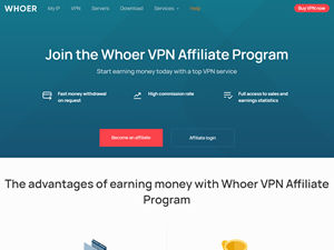 Whoer Affiliate Program logo