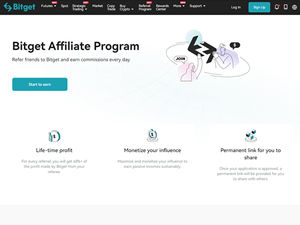 Bitget Affiliate Program logo