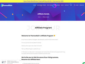 ThemesRain Affiliate Program logo
