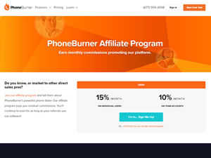 PhoneBurner Affiliate Program logo