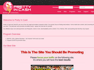 Pretty In Cash logo