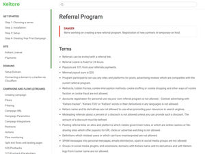 Keitaro Referral Program logo