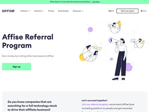 Affise Referral Program logo