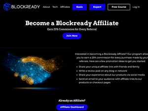 Blockready Affiliate Program logo