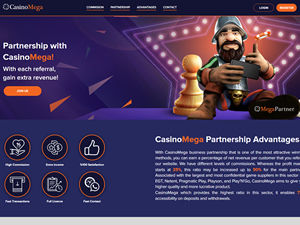 CasinoMega Affiliates logo