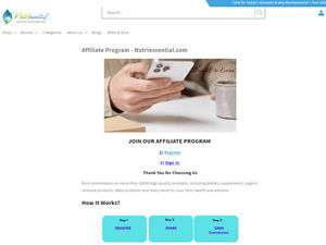 Nutriessential Affiliate Program logo