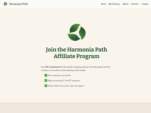 Harmonia Path Affiliate Program logo
