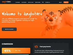 Junglistars Affiliates logo