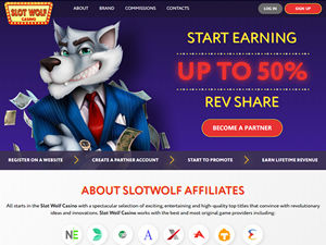 Slot Wolf Affiliates logo
