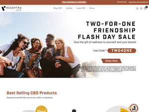 Receptra Naturals logo