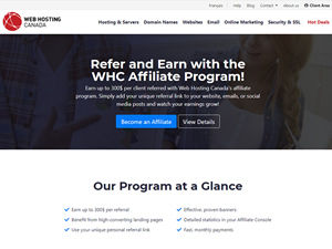 Web Hosting Canada logo