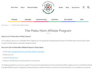 The Paleo Mom logo