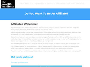 The Good Life Manifesto logo