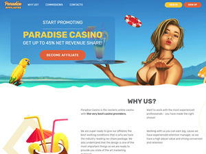 Paradise Casino Affiliates logo